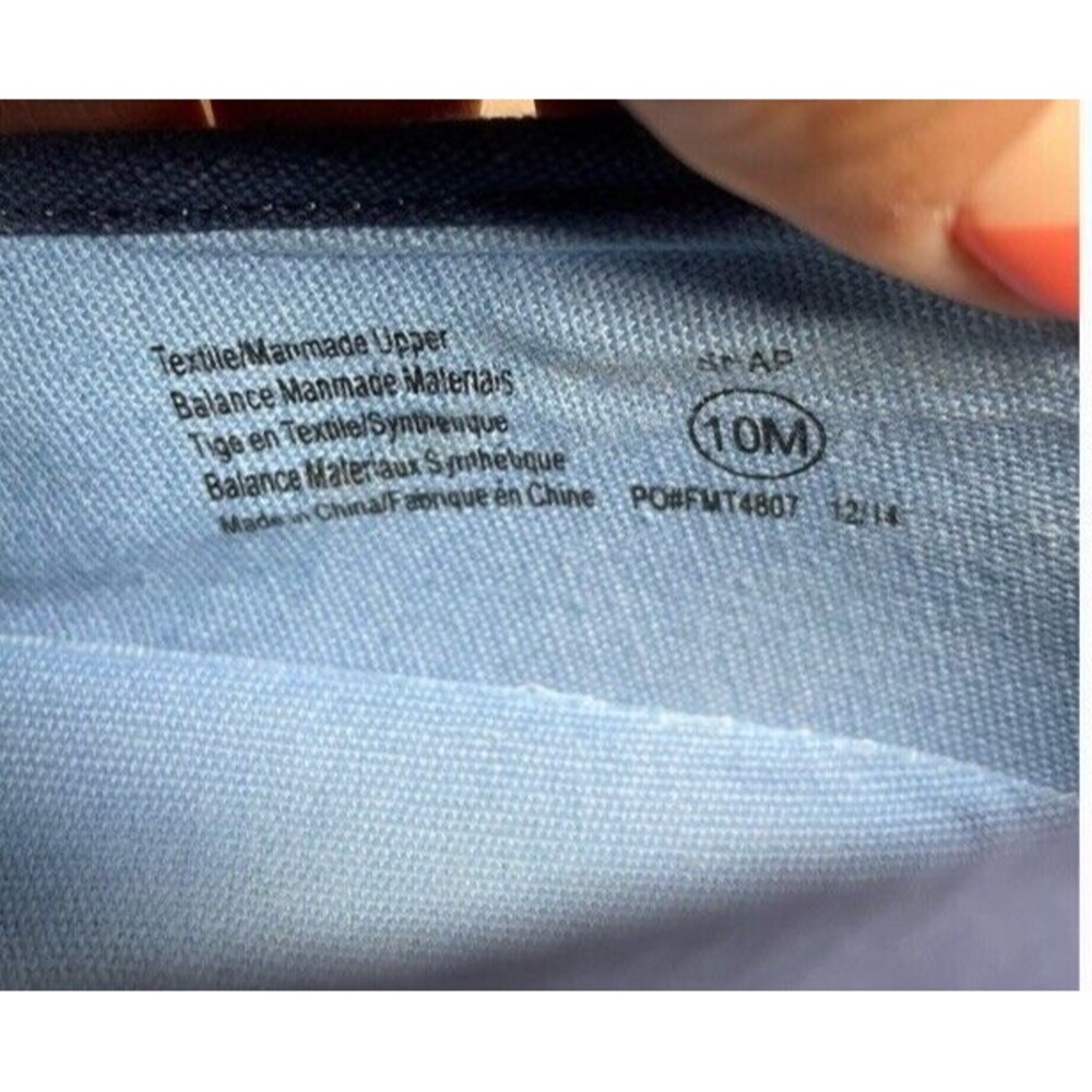 Cougar Shoes Slip On Canvas 10 Blue Snap Comfort Memory Cushion - Picture 9 of 9